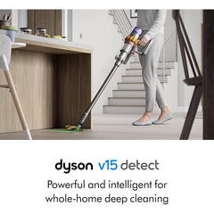 Dyson - Dyson V15 Detect Cordless Vacuum Cleaner Iron/Nickel