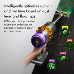 Dyson - Dyson V15 Detect Total Clean Extra | Yellow/Nickel (A - Grade)