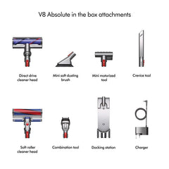 Dyson - Dyson V8 Absolute Cordless Vacuum (SV10) – Yellow (A Grade)