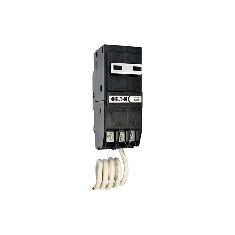 Eaton - Eaton BRN220GF 20A GFCI Circuit Breaker – 2 - Pole, 120/240V, Pigtail Neutral