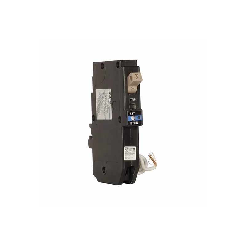 Eaton - Eaton CHFN120DF 20 Amp 1 - Pole Dual Function AFCI/GFCI Circuit Breaker – Pigtail, White