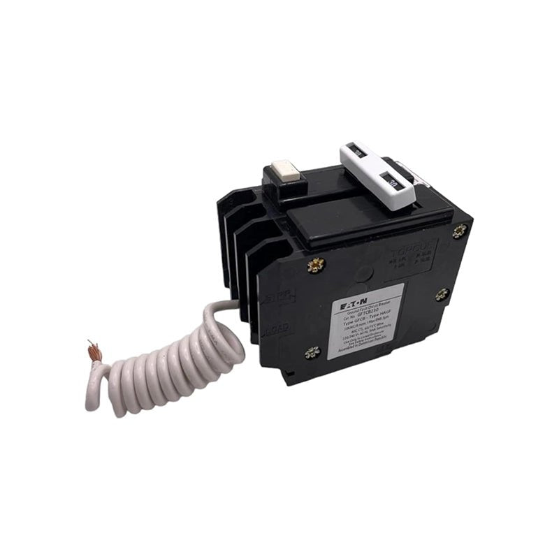 Eaton - Eaton GFTCB230 30A Ground Fault Circuit Breaker – 2 - Pole, 120/240V, 10kAIC, Cutler - Hammer Series