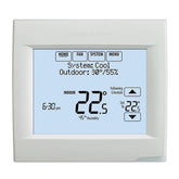 Honeywell - Honeywell VisionPRO® 8000 WiFi Touchscreen Thermostat TH8321WF1001 – Up to 3 Heat / 2 Cool