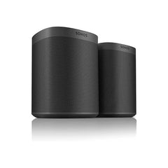 Sonos - Sonos One SL Home Wi - Fi Speaker 2 - Pack, Shadow Edition (A Grade)