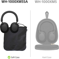 Sony - Sony WH - 1000XM5SA Special Edition Soft Case Premium Wireless Over - Ear Headphones – Black (A Grade)