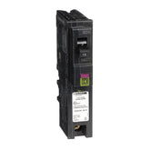 Square D - Square D HOM115PDFC Homeline 15 Amp Plug - On Neutral Single - Pole Dual Function Circuit Breaker