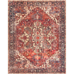 Surya - Surya Amelie Rug – Handmade Look, Machine Washable, Low Pile, Stain Resistant - Brown