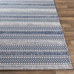 Surya - Surya La Casa Area Rug – Moroccan Design, No Pile, Stain Resistant – Navy
