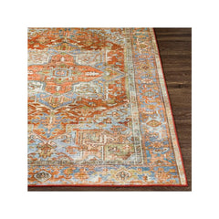 Surya - Surya Leicester Area Rug – Durable, Stain Resistant, Low Pile Design - Orange