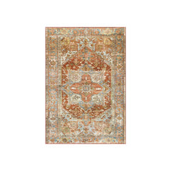 Surya - Surya Leicester Area Rug – Durable, Stain Resistant, Low Pile Design - Orange