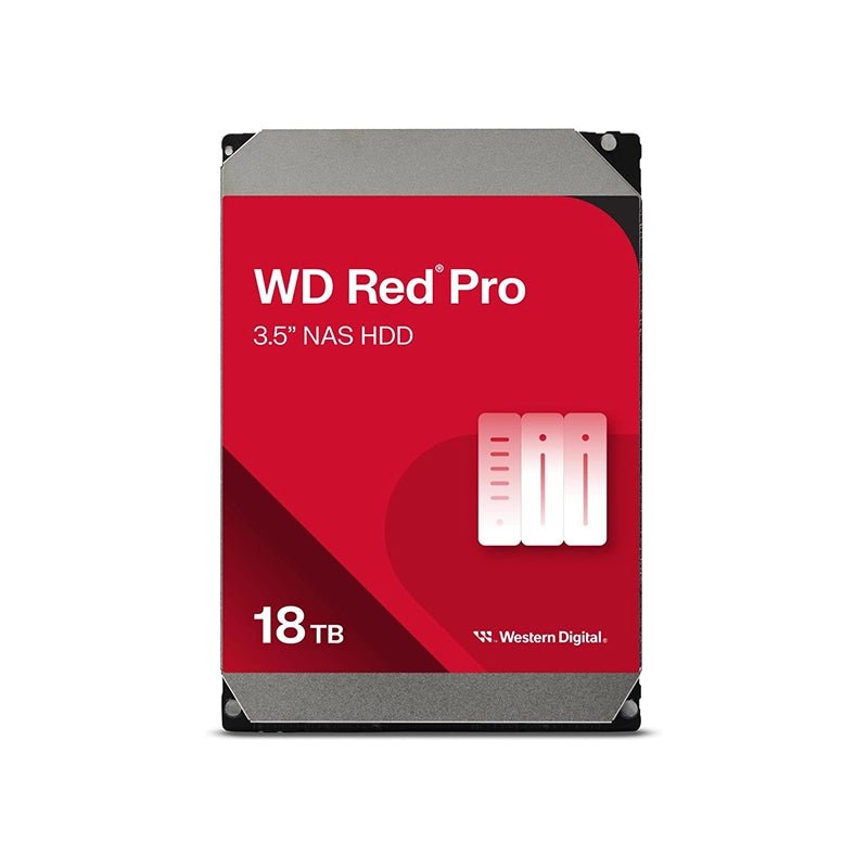 Western Digital - WD Red Pro 18TB NAS Hard Drive – WD181KFGX