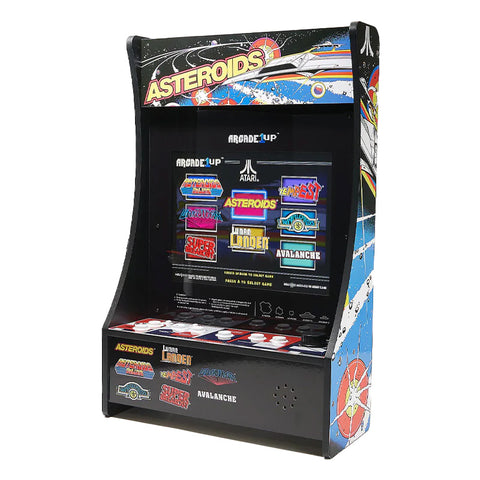 Arcade1Up 8 Game PartyCade Machine d'arcade portable pour la maison - Astéroïdes