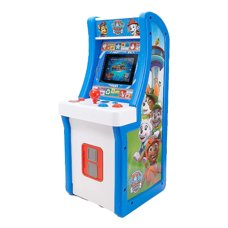 Arcade1Up Arcade Jr. Machine d'arcade avec tabouret - Paw Patrol