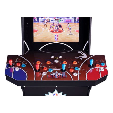 Arcade1UP NBA Jam SHAQ Edition 19" Arcade with Lit Marquee