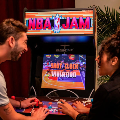 Arcade1UP NBA Jam SHAQ Edition 19" Arcade with Lit Marquee