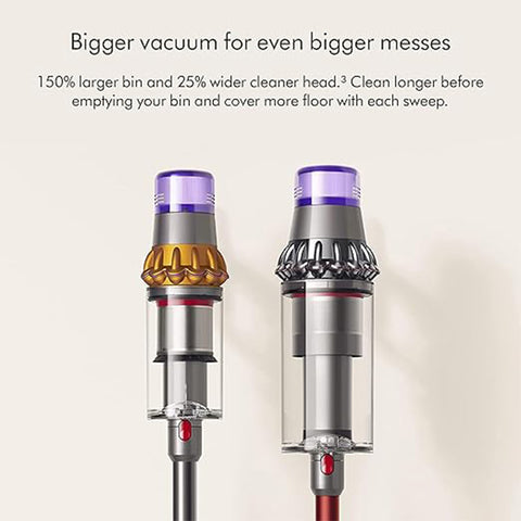 Dyson Outsize Total Clean Cordless Vacuum Cleaner - Red