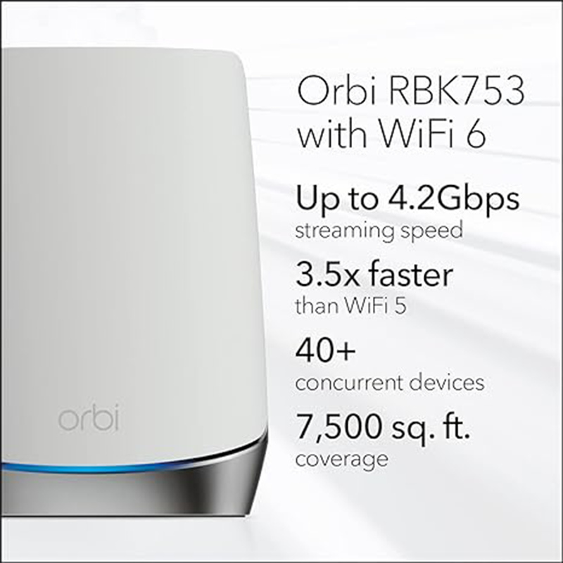 Orbi wifi 6 rbk753 Clearance