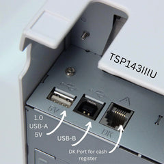 Star Micronics TSP143IIIU USB Thermal Receipt Printer