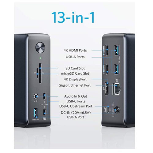 Anker - Anker Docking Station, PowerExpand 13 - in - 1 USB - C Dock