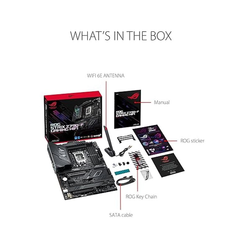 Asus - ASUS ROG STRIX Z790 - F GAMING WiFi – ATX Motherboard