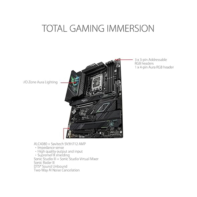 Asus - ASUS ROG STRIX Z790 - F GAMING WiFi – ATX Motherboard