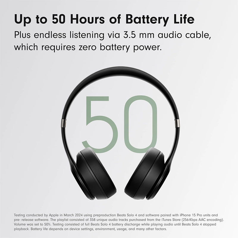 Beats - Beats Solo 4 – Wireless Bluetooth On - Ear Headphones