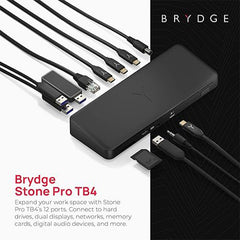 Brydge - Brydge Stone Pro TB4 Thunderbolt 4 Docking Station