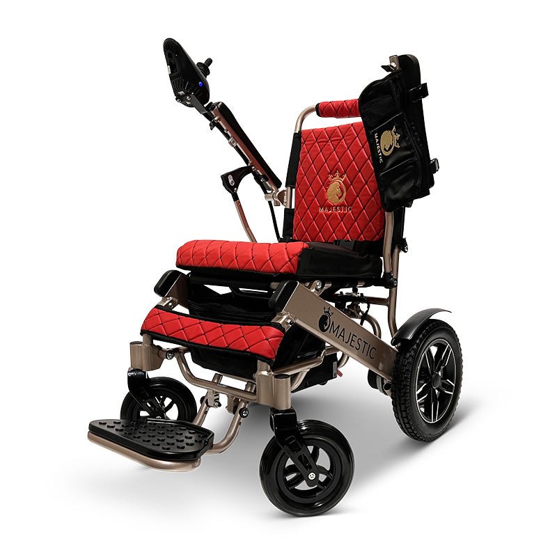 ComfyGo - ComfyGo MAJESTIC IQ - 8000 Remote Controlled Lightweight Electric Wheelchair - Standard