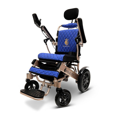 ComfyGo - ComfyGo MAJESTIC IQ - 9000 Auto Recline Remote Controlled Electric Wheelchair