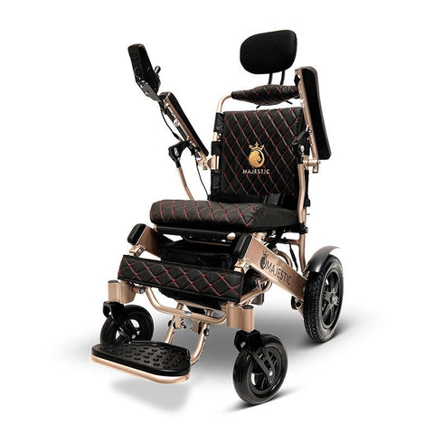 ComfyGo - ComfyGo MAJESTIC IQ - 9000 Auto Recline Remote Controlled Electric Wheelchair