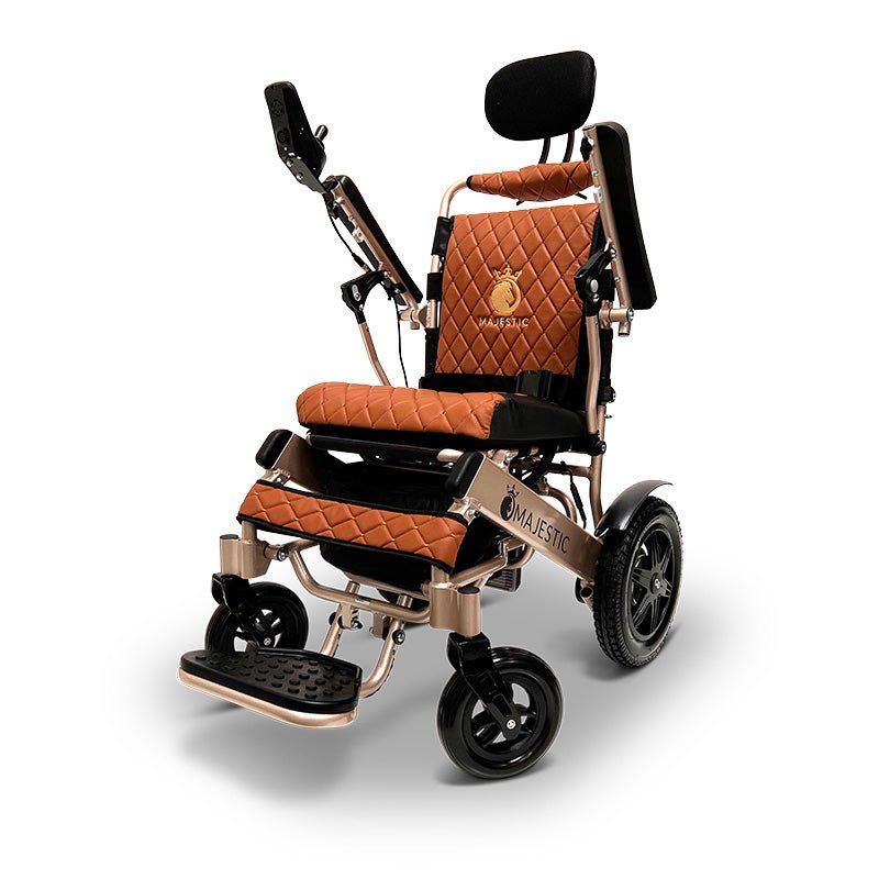 ComfyGo - ComfyGo MAJESTIC IQ - 9000 Auto Recline Remote Controlled Electric Wheelchair