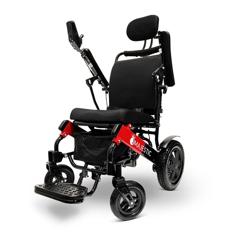 ComfyGo - ComfyGo MAJESTIC IQ - 9000 Auto Recline Remote Controlled Electric Wheelchair