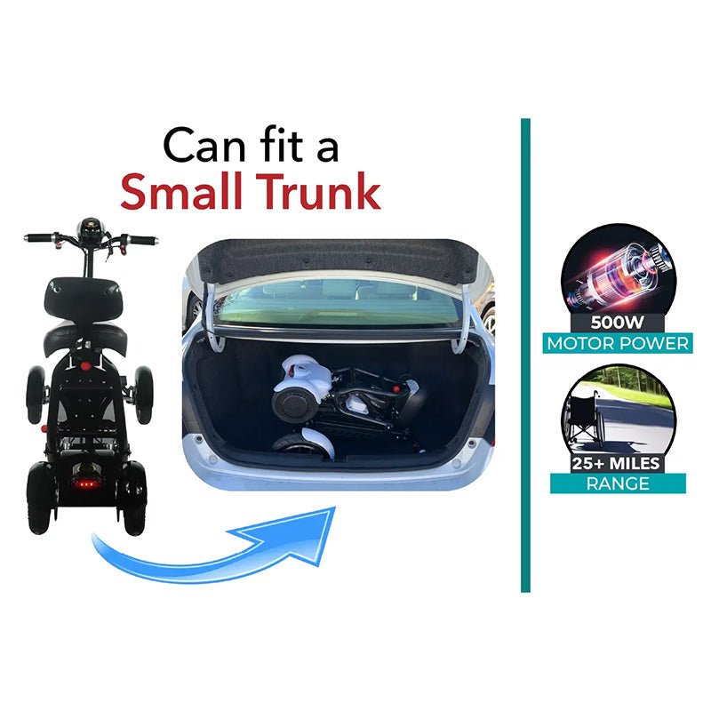 ComfyGo MS3000 Foldable Mobility Scooter – Pexbo