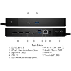 Dell - Dell Thunderbolt 4 Dock (WD22TB4)