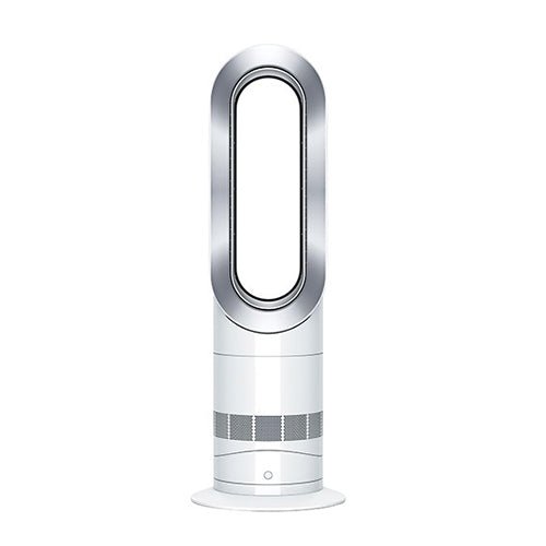 Dyson - Dyson AM09 Fan Heater - White / Silver