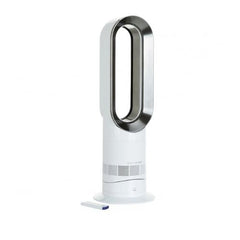 Dyson - Dyson AM09 Fan Heater - White / Silver