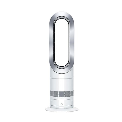 Dyson - Dyson AM09 Fan Heater - White / Silver