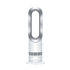 Dyson - Dyson AM09 Fan Heater - White / Silver