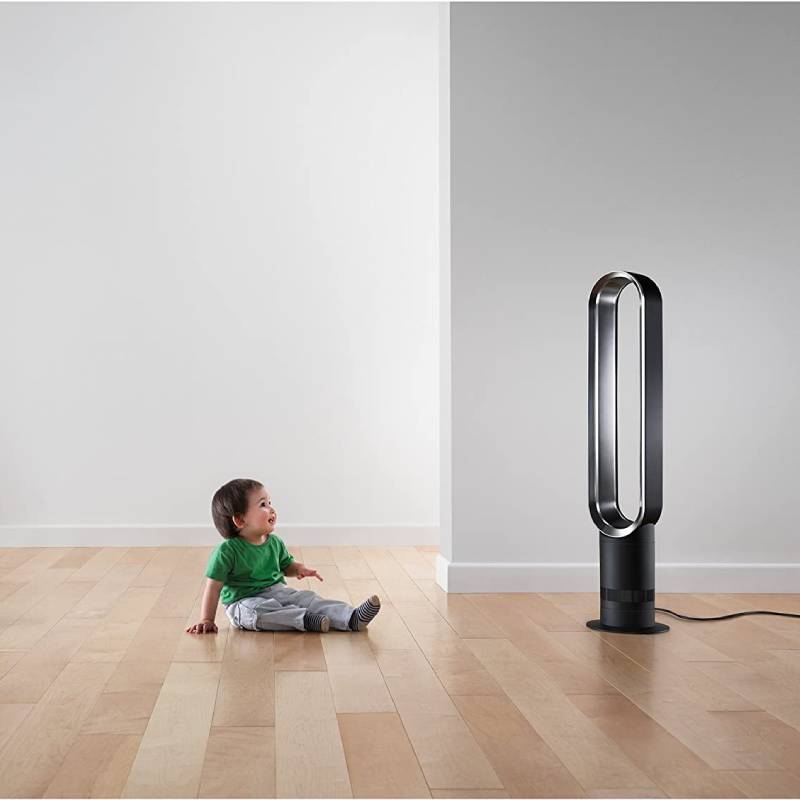 Dyson - Dyson Cool AM07 Air Multiplier Tower Fan - White/Silver