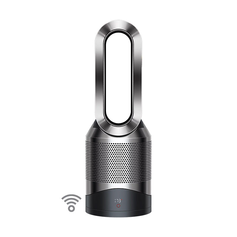 Dyson - Dyson HP02 Pure Hot+Cool Link Connected Air Purifier Heater & Fan - Black/Nickel