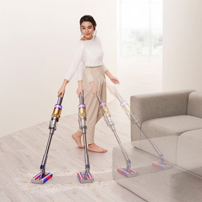 Dyson - Dyson - Omni - glide+ Cordless Vacuum - Gold/Nickel