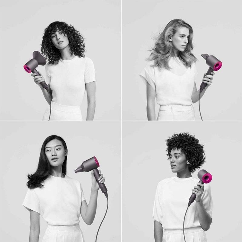 Dyson - Dyson Supersonic Hair Dryer Iron/Fuchsia (A Grade)