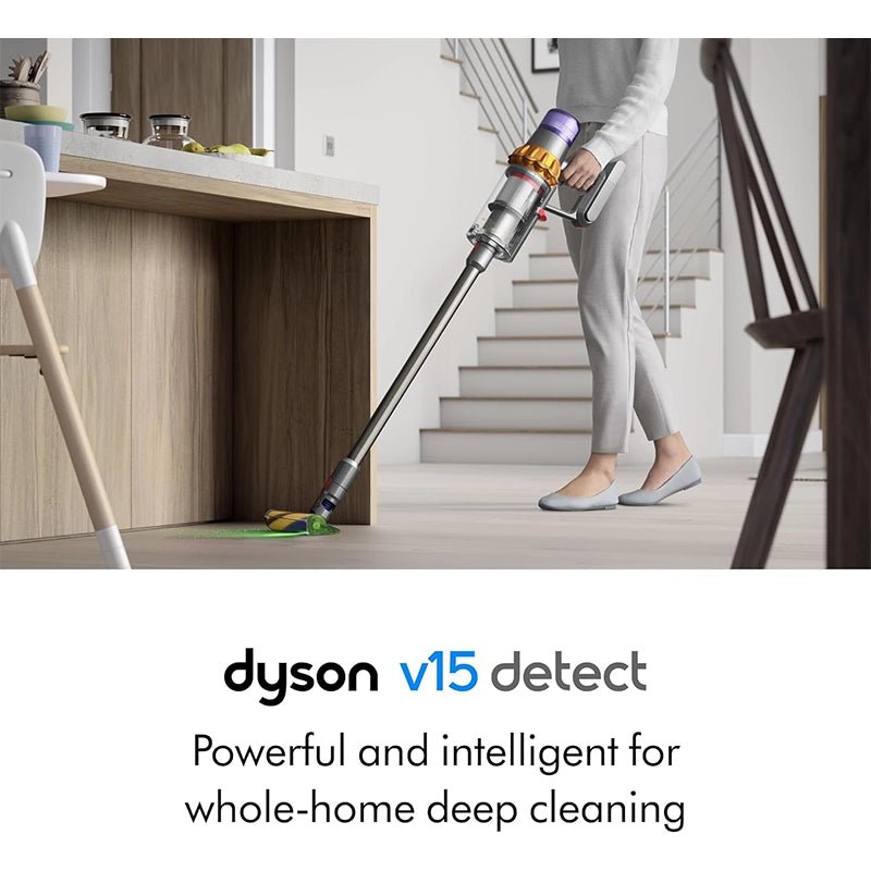 Dyson - Dyson V15 Detect Cordless Vacuum Cleaner Iron/Nickel