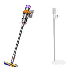 Dyson - Dyson V15 Detect Cordless Vacuum with Floor Dok - Yellow/Nickel