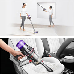 Dyson V9 Motorbar vacuum used for cleaning car seats and high areas