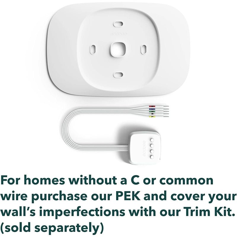 Ecobee - ecobee Smart Thermostat Essential – ENERGY STAR® Certified Wi - Fi Thermostat (EB - STATE7 - 01)
