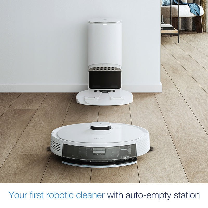 ECOVACS - Ecovacs DEEBOT N8+ Vacuuming and Mopping Robot - White