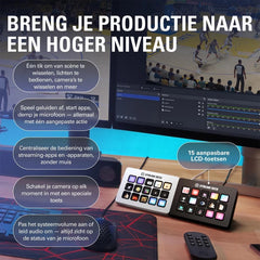Elgato - Elgato Stream Deck MK.2 White Studio Controller, 15 Keys