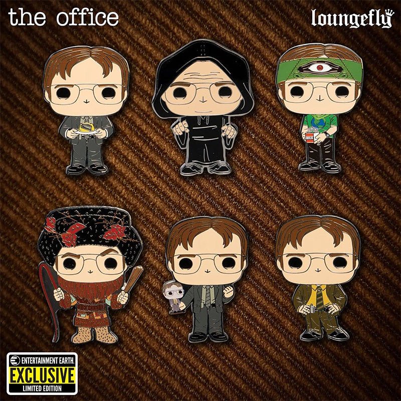 Funko - The Office Dwight Schrute Disguises Blind - Box Pop! Pin