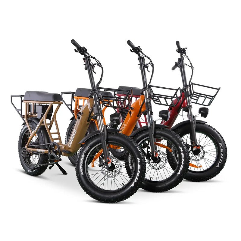 GOBike - GOBike JUNTOS Foldable Step - Through Foldable Lightweight 750W Electric Bike